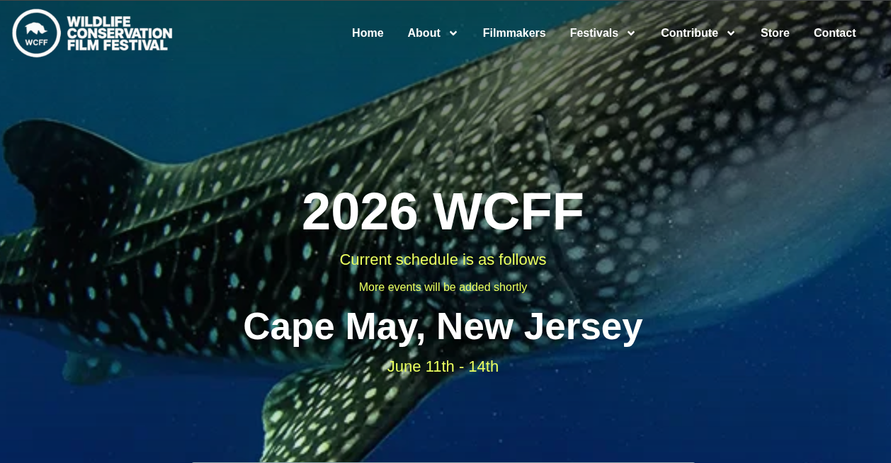 Wildlife Conservation Film Festival Poster